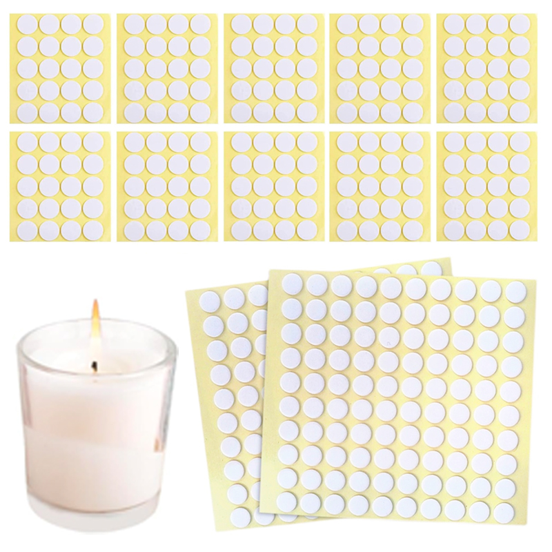 Candle Making At Home - 400PCS/100PCS Candle Wick Stickers Transparent Acrylic