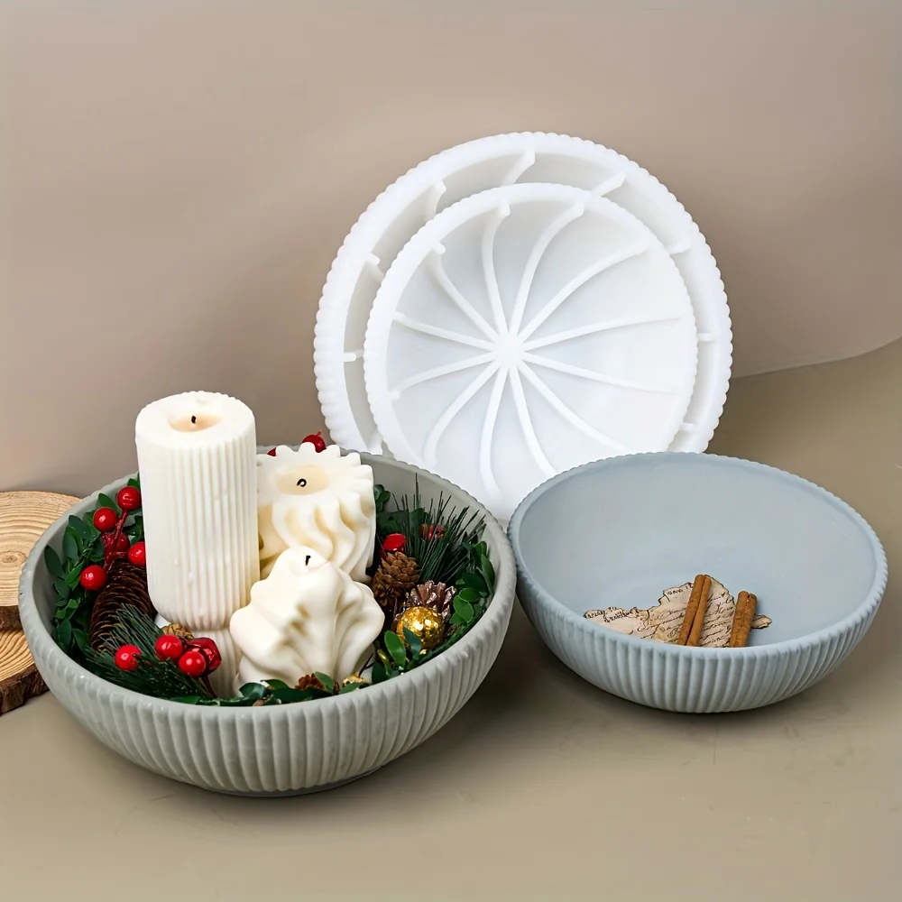 Candle Making Design - 1 Ring Silicone Mould for Epoxy,