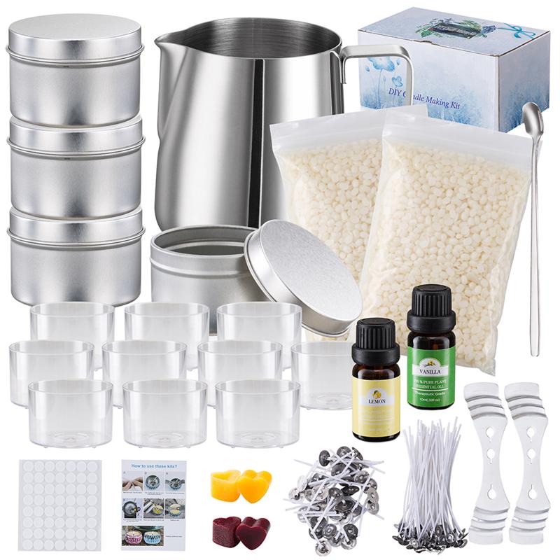 Candle Making Kit For Beginners - 1 Set Candle Making Supplies DIY
