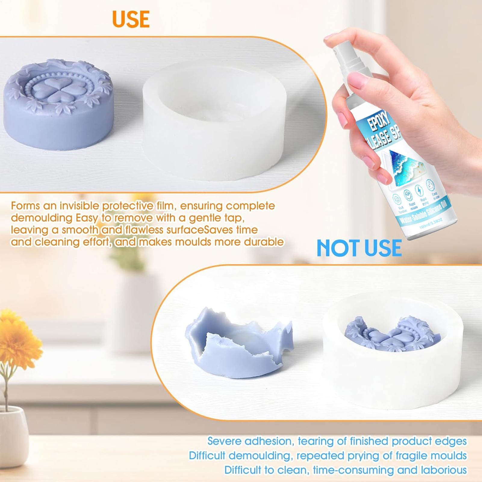100ml Silicone Release Spray E - огляд і ціна Candle Making Design