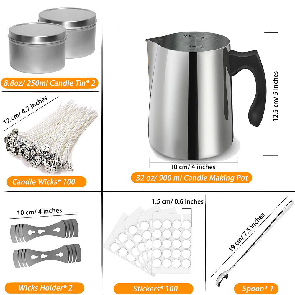 Candle Making Starter Kit Supp - огляд і ціна Candle Making At Home