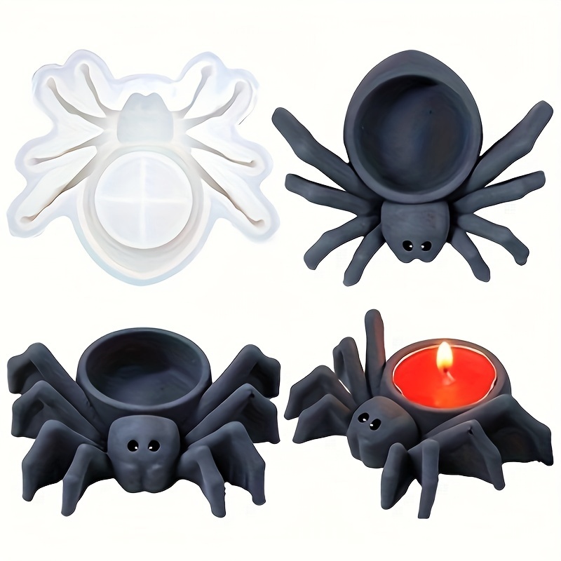 Silicone Mold for Spider Candl - огляд і ціна Candle Making Design