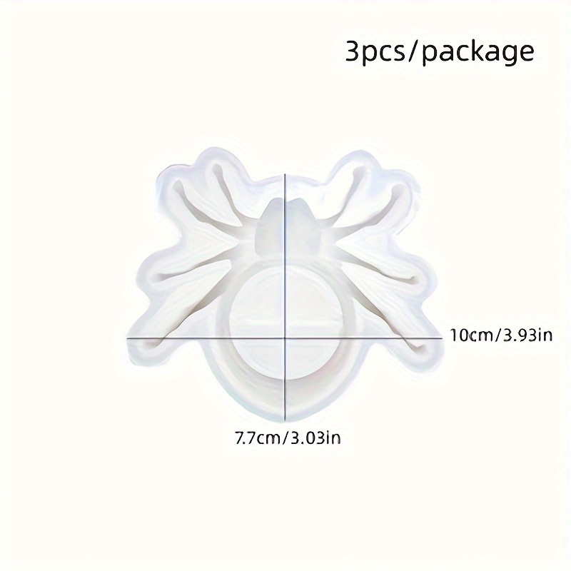 Silicone Mold for Spider Candl - огляд і ціна Candle Making Design