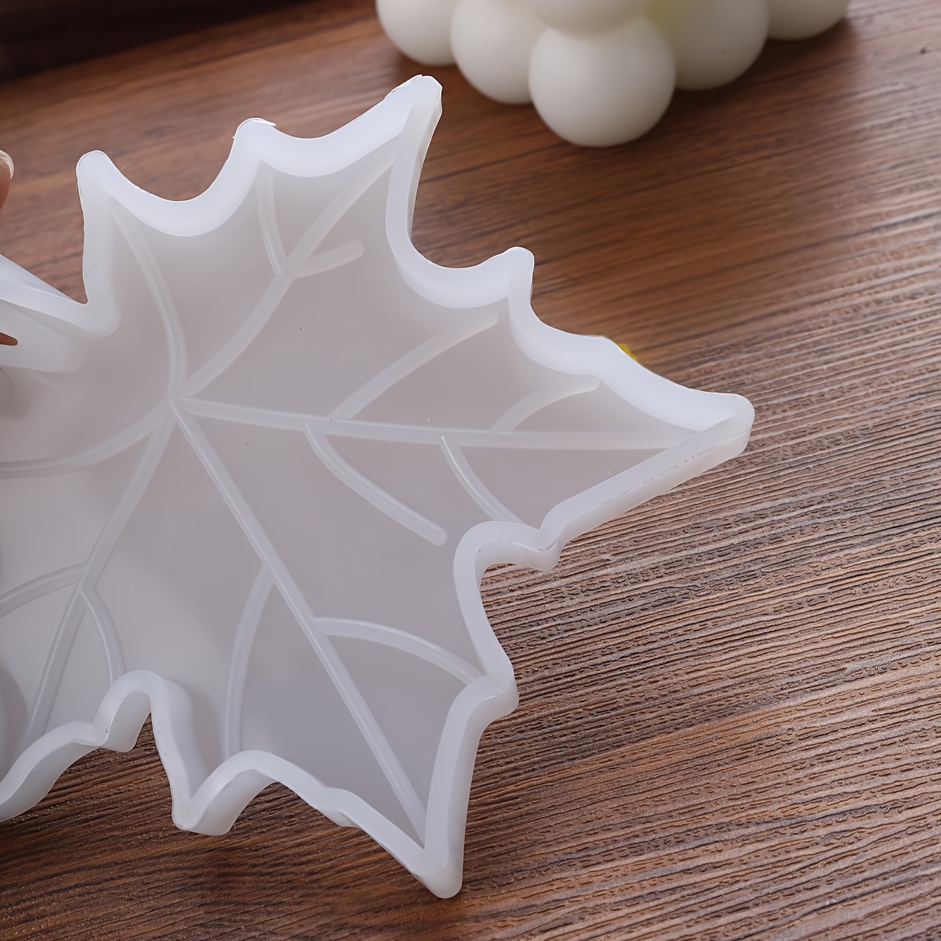 1PC Maple Leaf shaped Silicone - огляд і ціна Candle Making Design