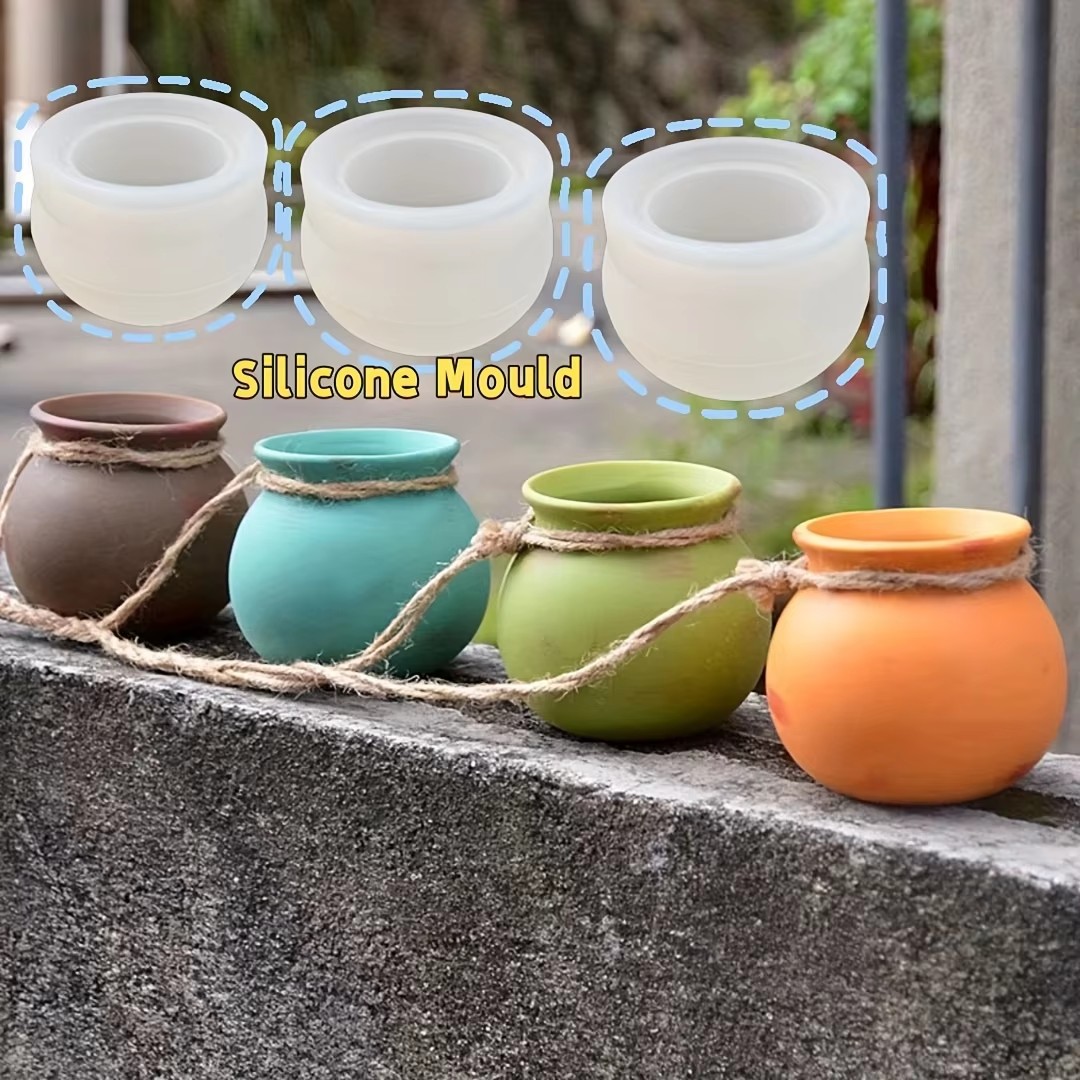 Silicone Flower Pot Molds, Res - огляд і ціна Candle Making Design