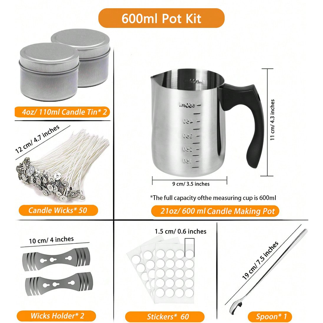 Glintmos Candle Making Starter - огляд і ціна Candle Making Kit For Beginners