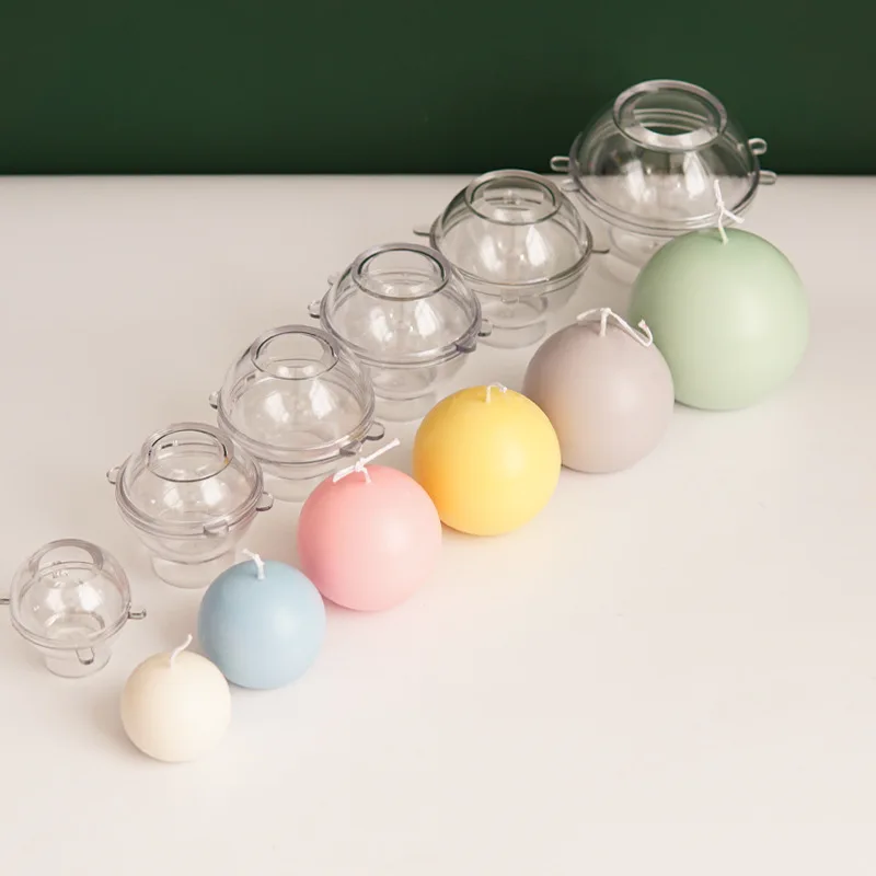 5-8cm Spherical Candle Plastic - огляд і ціна Candle Making At Home