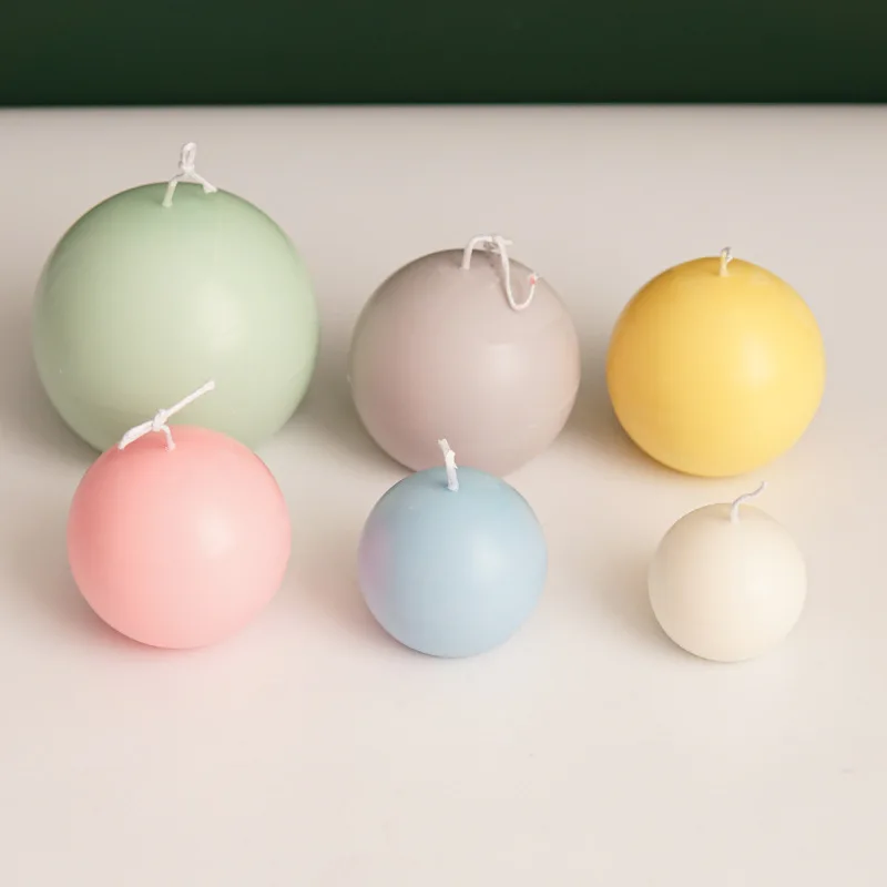 5-8cm Spherical Candle Plastic - огляд і ціна Candle Making At Home