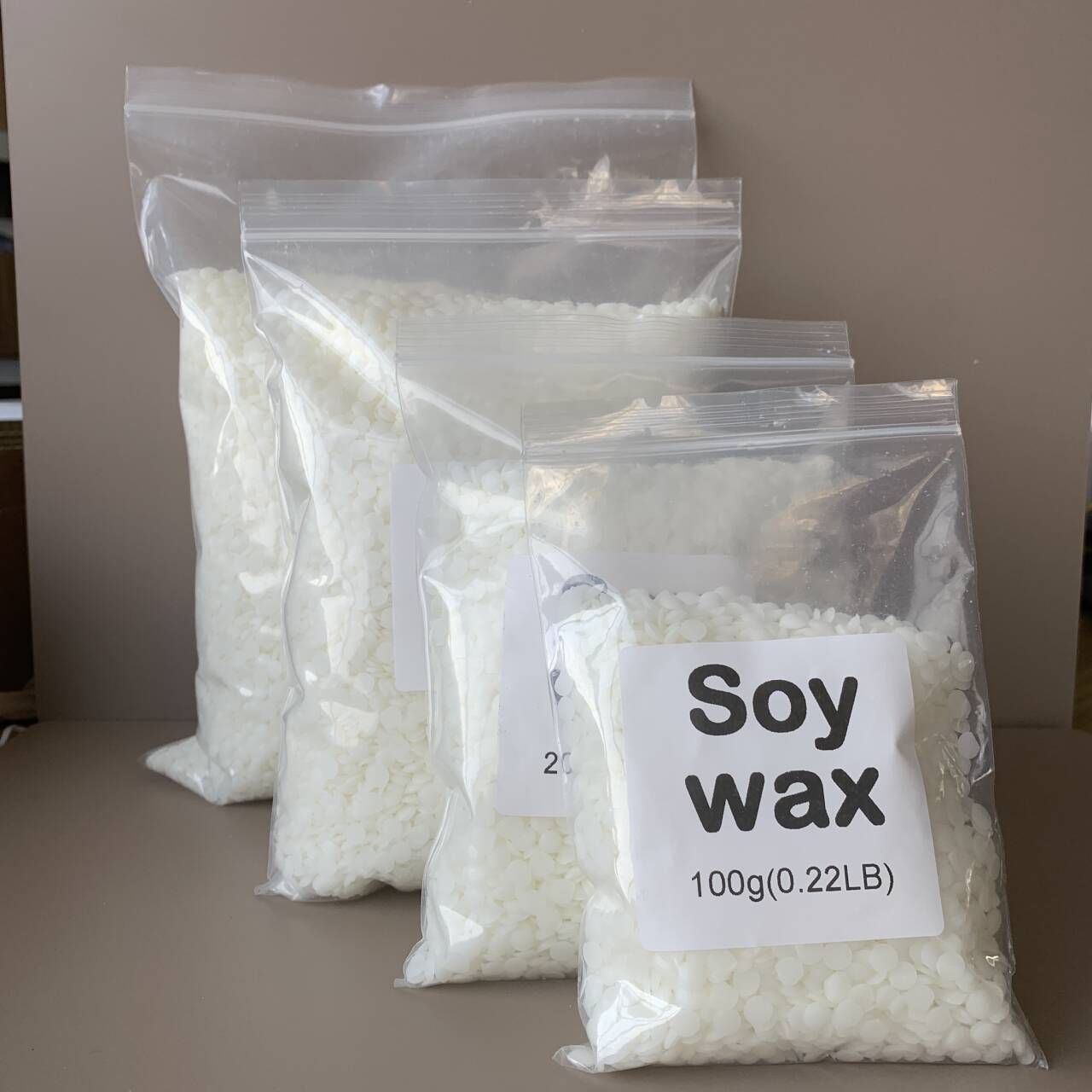 50g-1000g 100% natural Soy Wax - огляд і ціна Candle Making Kit For Beginners