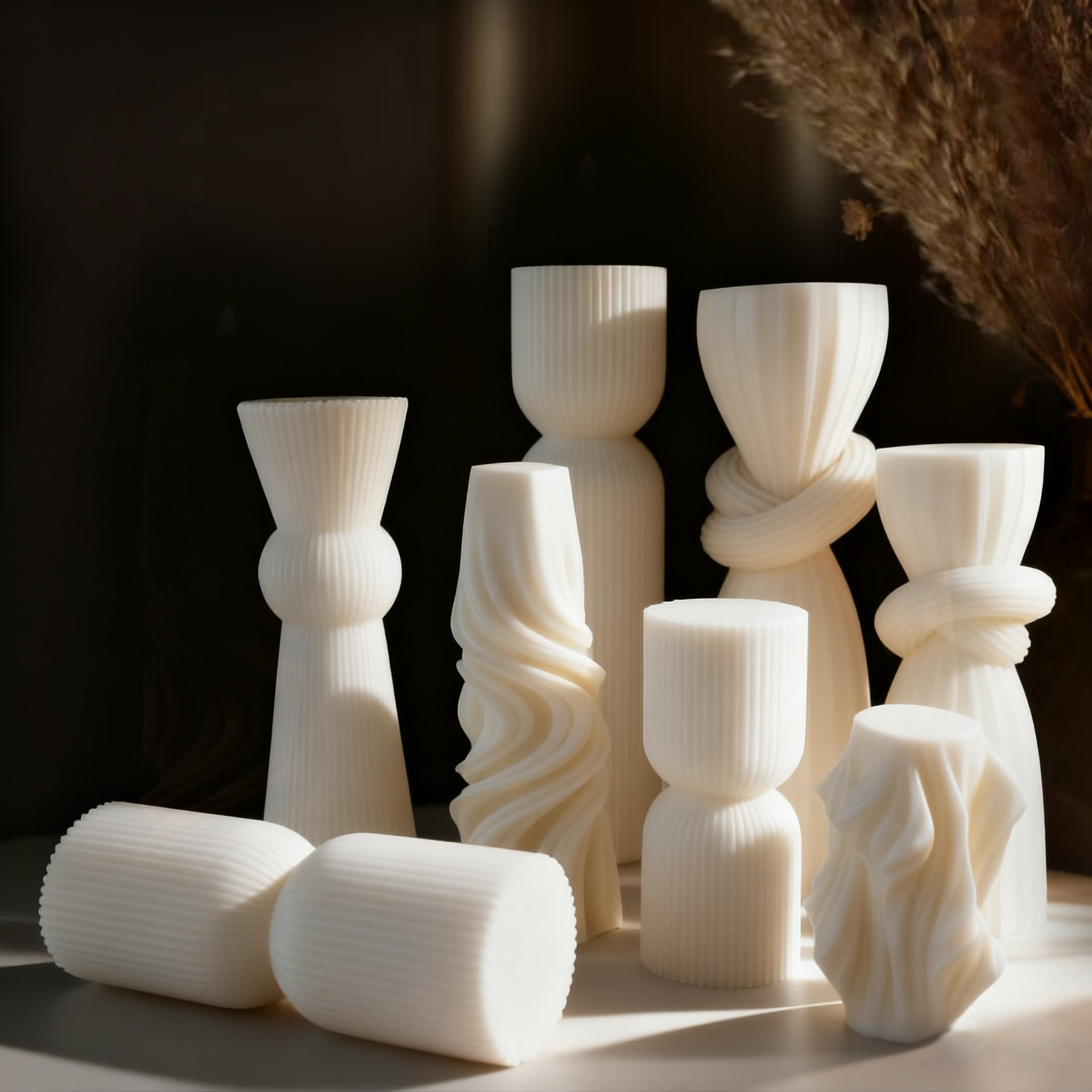 Nordic Minimalist White Scente - огляд і ціна Candle Making Design