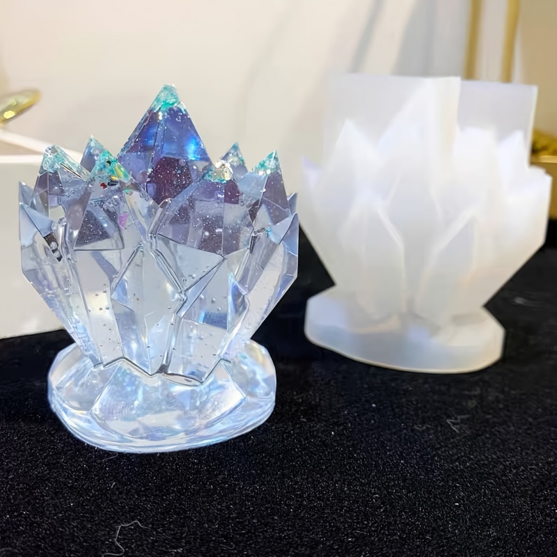 1pcCrystal Cluster Decorative  - огляд і ціна Candle Making Design