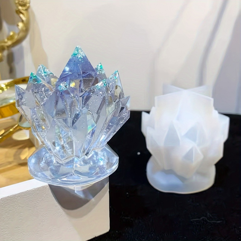 1pcCrystal Cluster Decorative  - огляд і ціна Candle Making Design