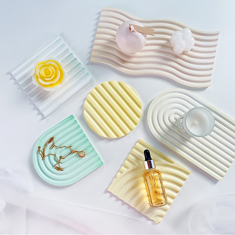 DIY Striped Wave Tray Mold For - огляд і ціна Candle Making Design