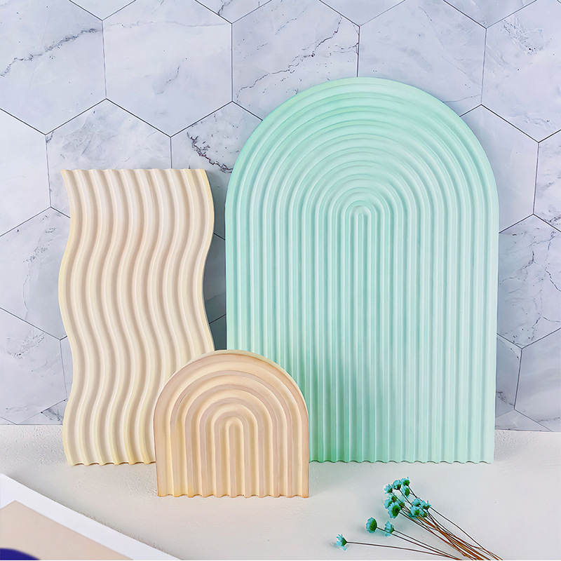 DIY Striped Wave Tray Mold For - огляд і ціна Candle Making Design