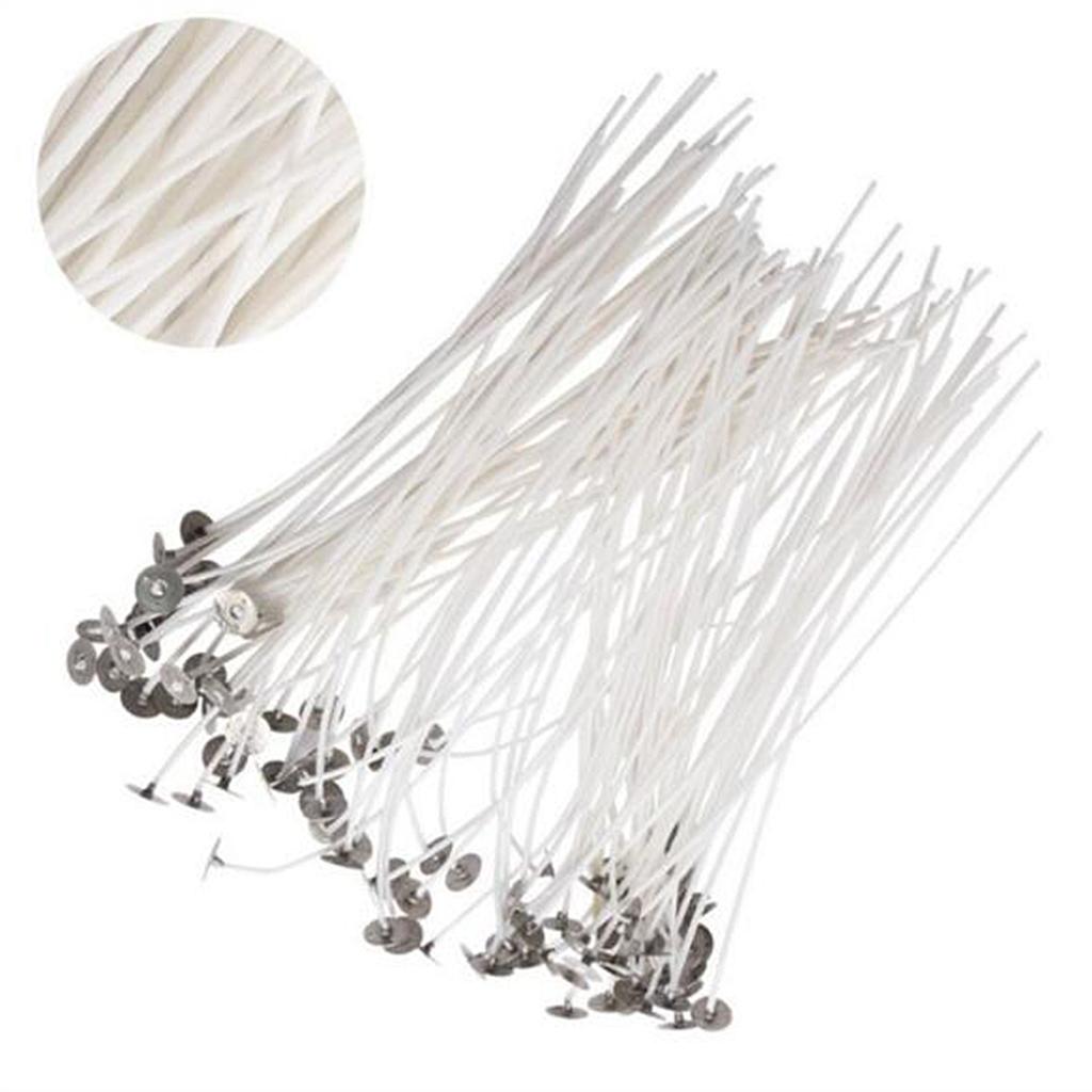 100 Pieces 9M Pre-waxed Wicks  - огляд і ціна Candle Making At Home