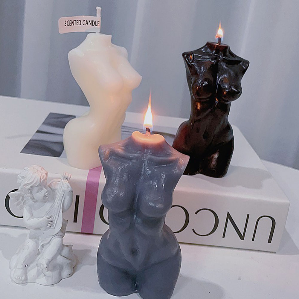 Female Torso Body Shape Scente - огляд і ціна Candle Making Design