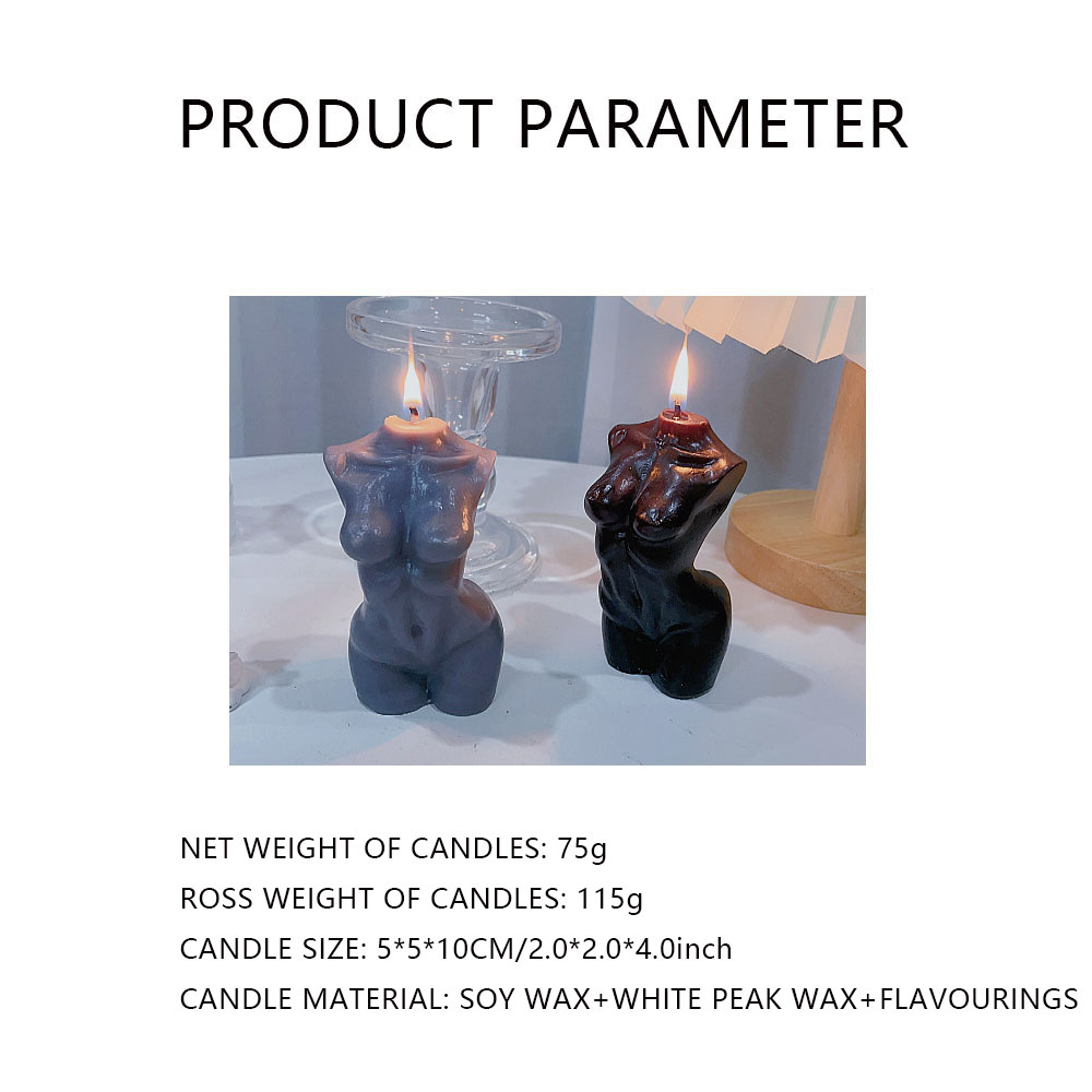 Female Torso Body Shape Scente - огляд і ціна Candle Making Design
