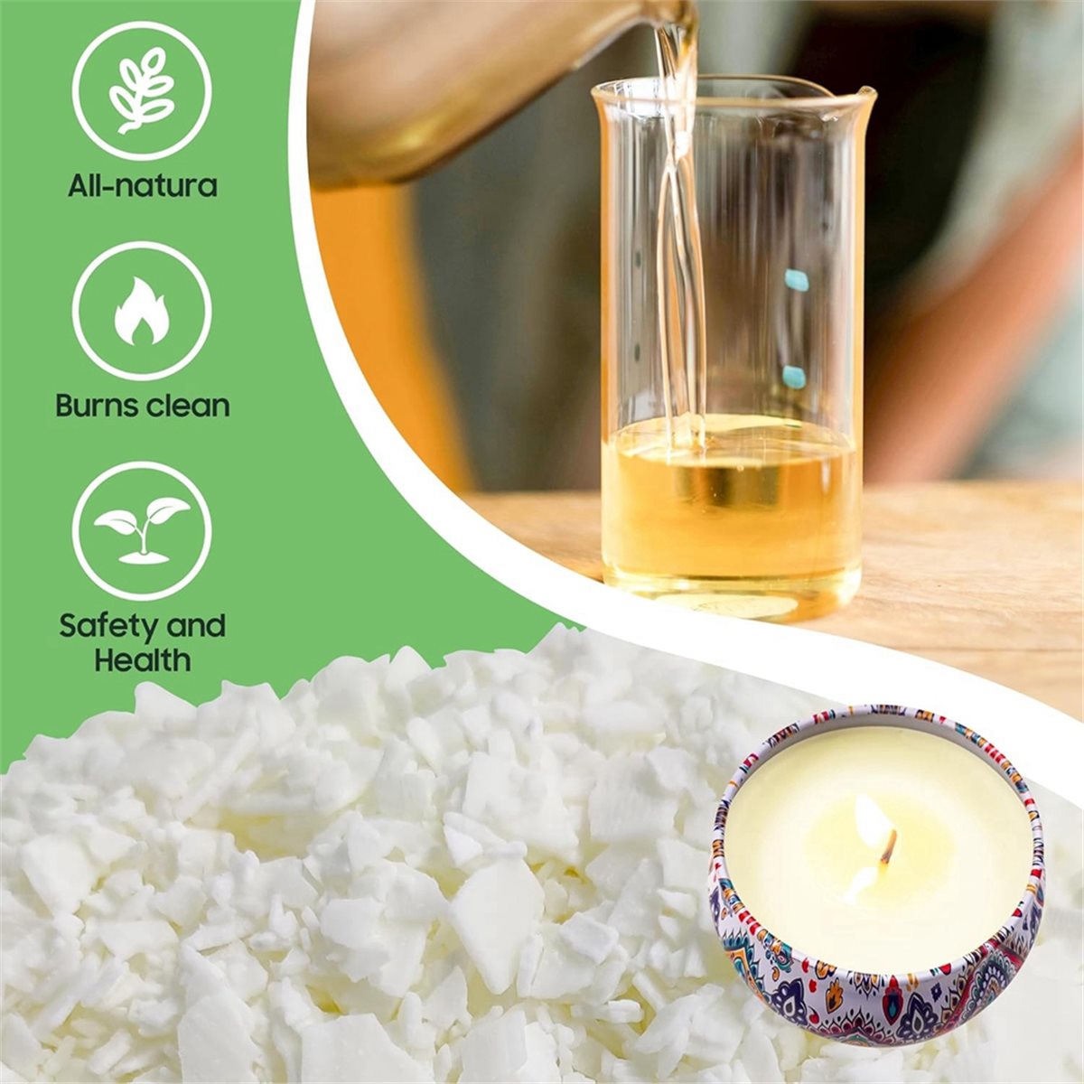 Candle Making Kit Supplies for - огляд і ціна Candle Making Kit For Beginners