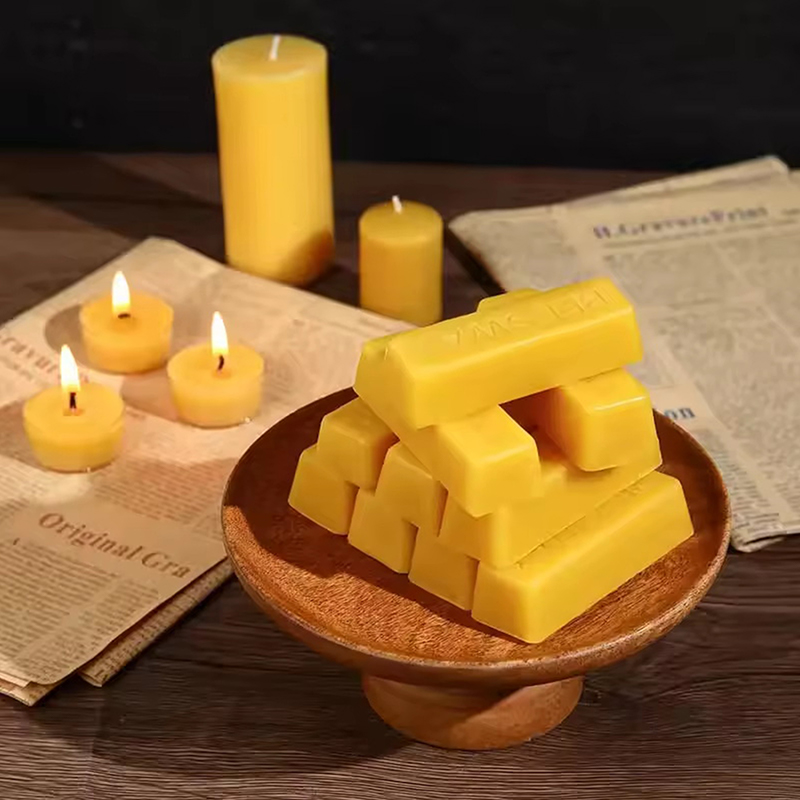 4/8pcs Pure Beeswax Blocks, Hi - огляд і ціна Candle Making With Beeswax