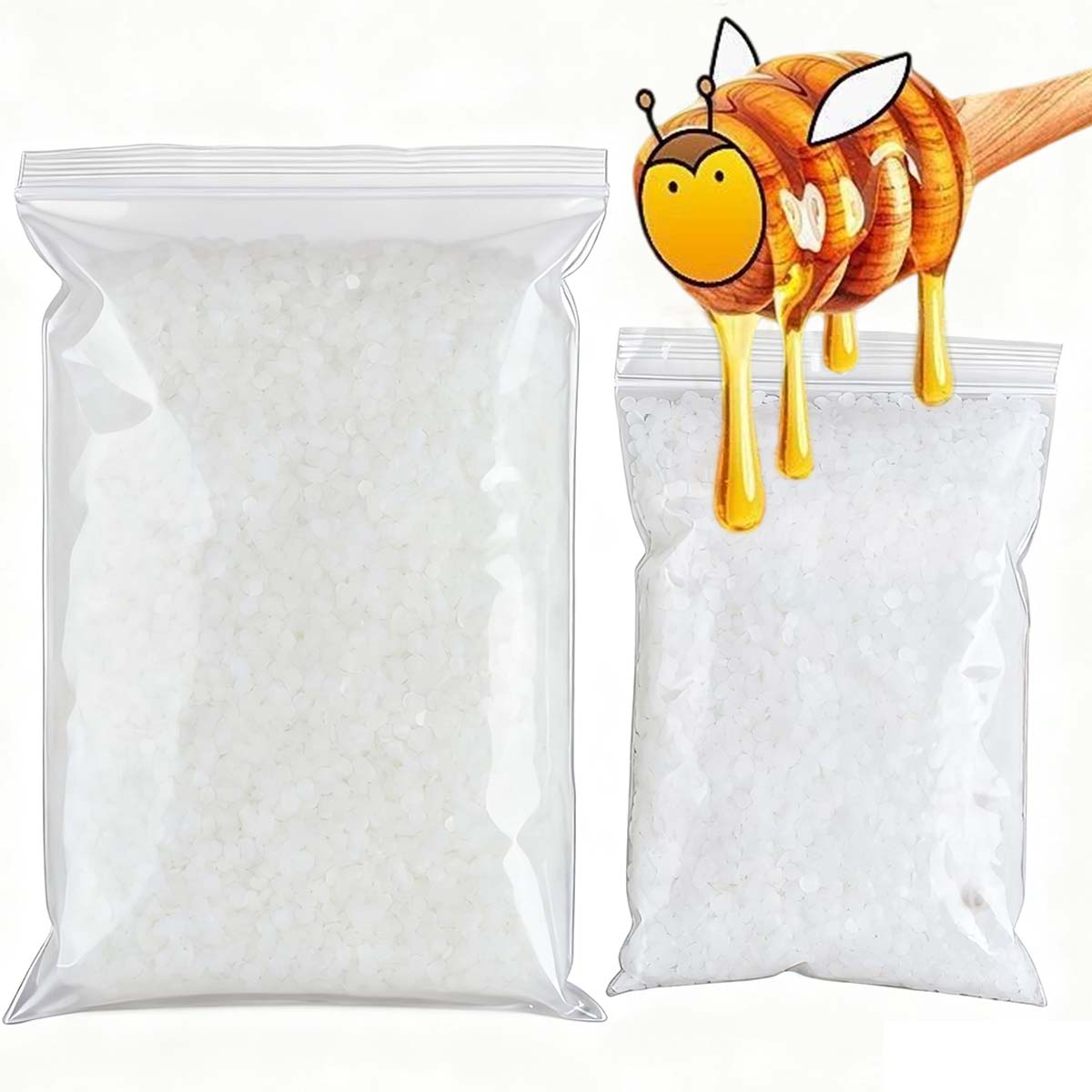 200g-1000g White Beeswax Pure  - огляд і ціна Candle Making With Beeswax