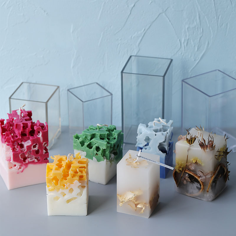 3D Square Rectangle Column Can - огляд і ціна Candle Making At Home