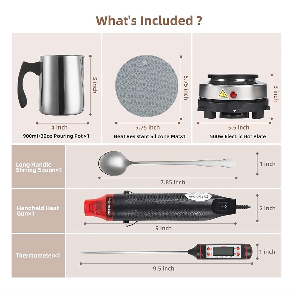 Candle Making Kit, for Beginne - огляд і ціна Candle Making Kit For Beginners