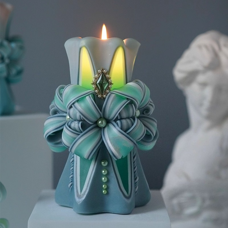 1KG Carved Scented Candle Raw  - огляд і ціна Candle Making With Beeswax