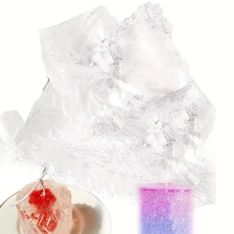 Transparent Crystal Wax, Jelly - огляд і ціна Candle Making With Beeswax